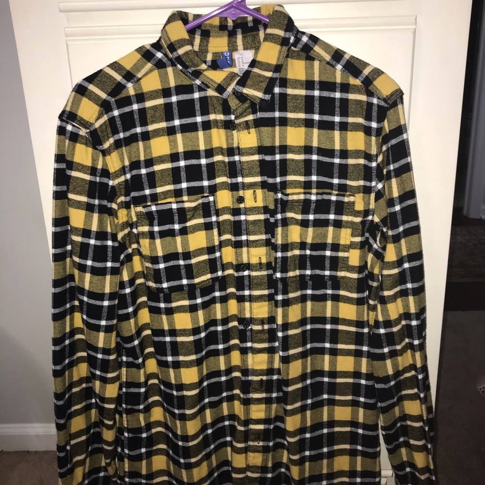 Men’s divided flannel